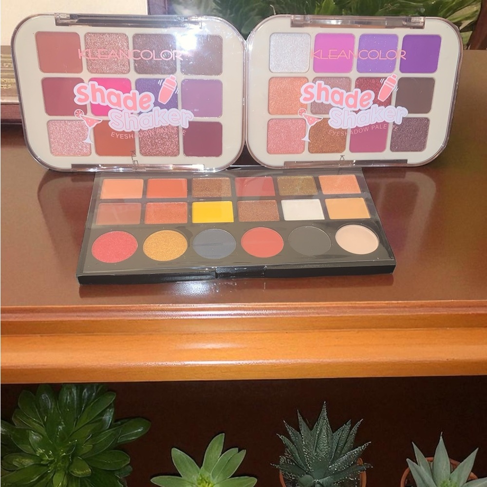 KleanColor Eyeshadow Palette Bundle - Multicolor 3 Palettes